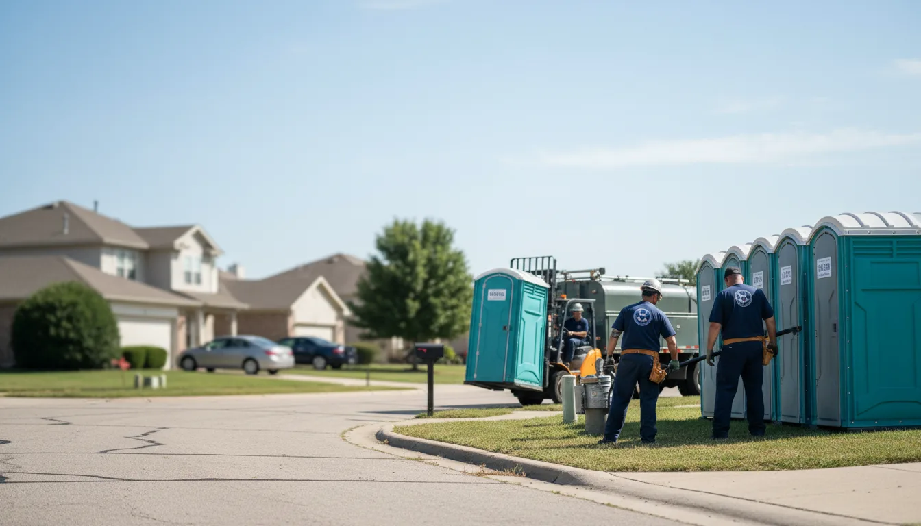 Porta Potty Rental in Sibley, MO near me